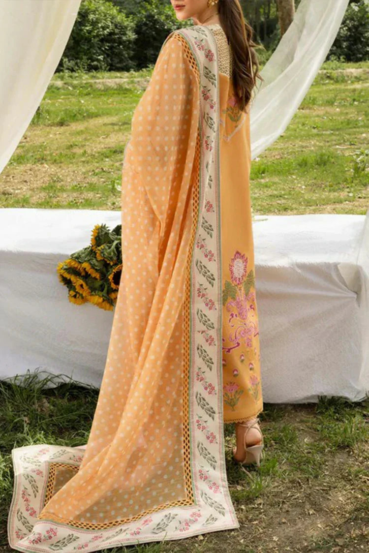 Picture of Saira Shakira - Bloom Luxury Lawn Collection - LILY-02A - Unstitched - Available at Raja Sahib