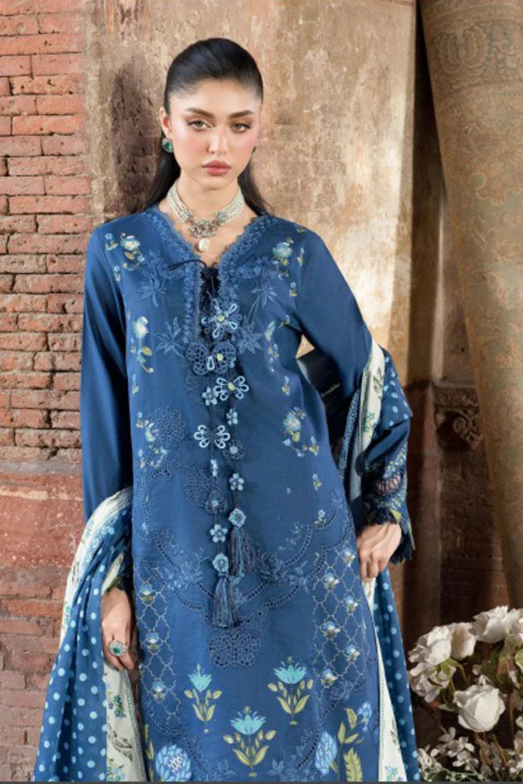 Saira Shakira - Bloom Luxury Lawn Collection - LILY-02B - Unstitched
