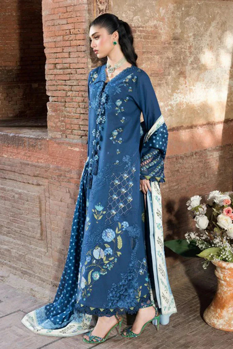 Picture of Saira Shakira - Bloom Luxury Lawn Collection - LILY-02B - Unstitched - Available at Raja Sahib