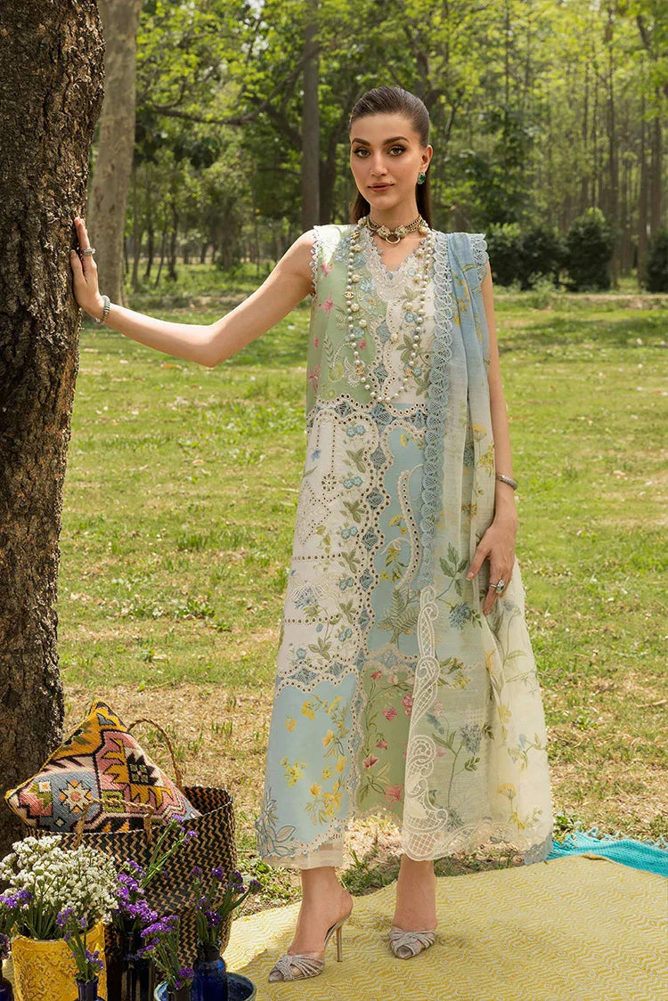 Picture of Saira Shakira - Bloom Luxury Lawn Collection - LANA-03A - Unstitched - Available at Raja Sahib