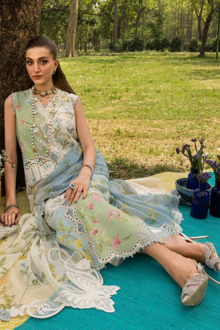 Picture of Saira Shakira - Bloom Luxury Lawn Collection - LANA-03A - Unstitched - Available at Raja Sahib