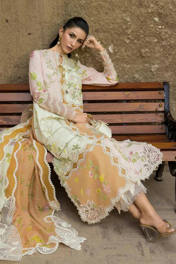 Picture of Saira Shakira - Bloom Luxury Lawn Collection - LANA-03B - Unstitched - Available at Raja Sahib