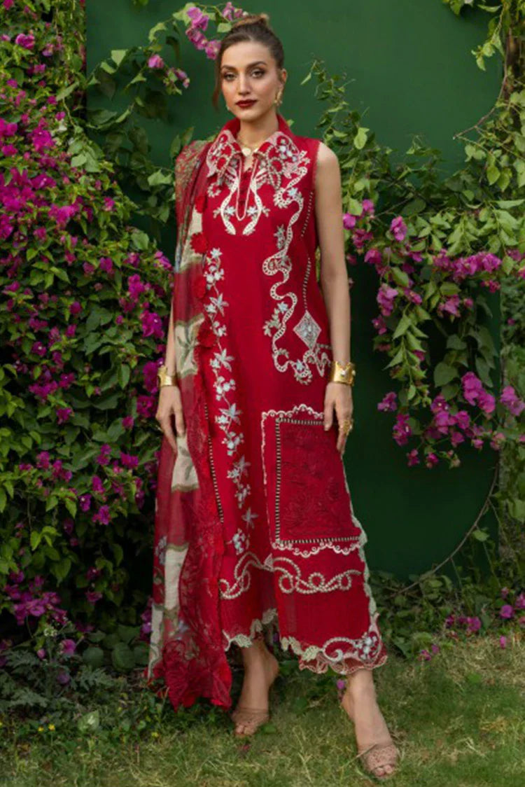 Saira Shakira - Bloom Luxury Lawn Collection - ELISE-05B - Unstitched