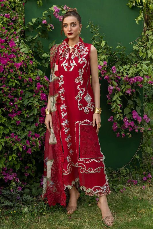 Picture of Saira Shakira - Bloom Luxury Lawn Collection - ELISE-05B - Unstitched - Available at Raja Sahib