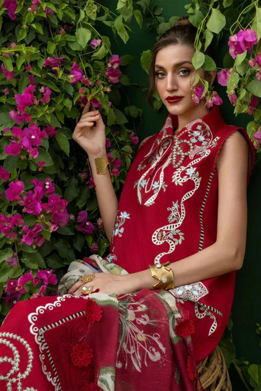 Picture of Saira Shakira - Bloom Luxury Lawn Collection - ELISE-05B - Unstitched - Available at Raja Sahib