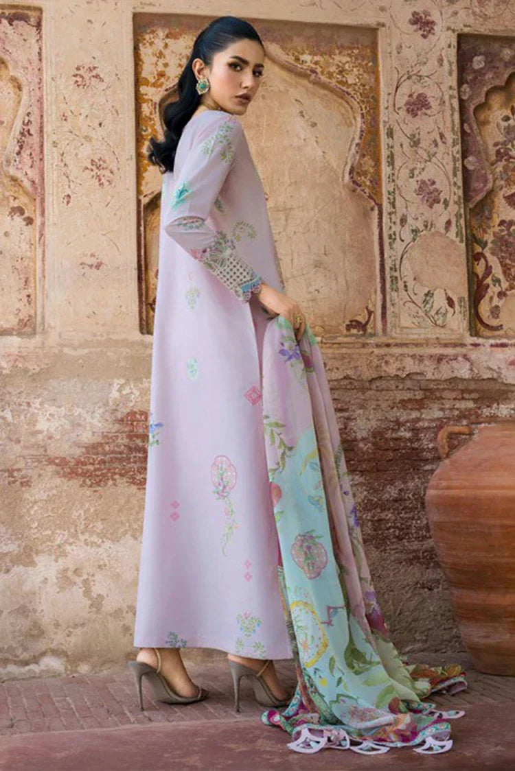 Picture of Saira Shakira - Bloom Luxury Lawn Collection - MAELLE-06A - Unstitched - Available at Raja Sahib