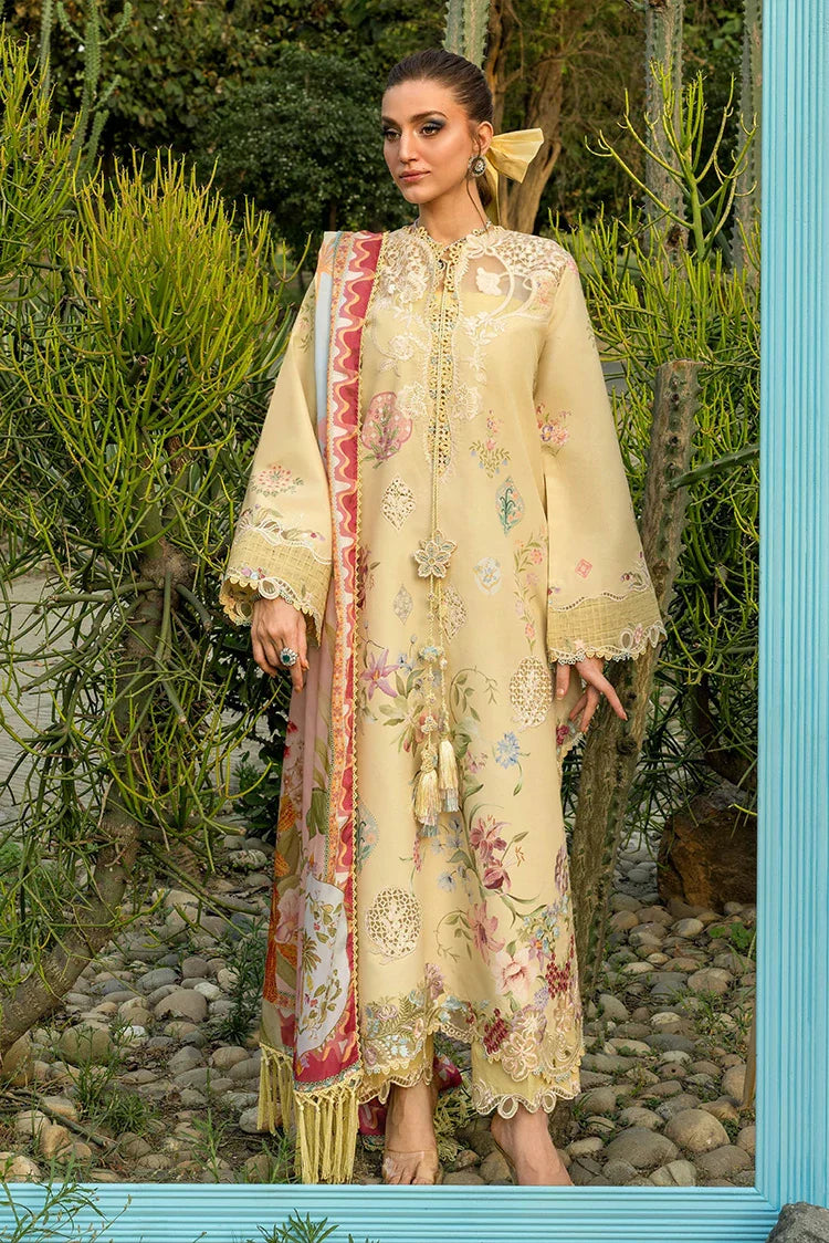 Picture of Saira Shakira - Bloom Luxury Lawn Collection - MAELLE-06B - Unstitched - Available at Raja Sahib