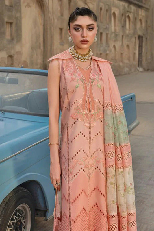 Picture of Saira Shakira - Bloom Luxury Lawn Collection - AMBRE-07A - Unstitched - Available at Raja Sahib