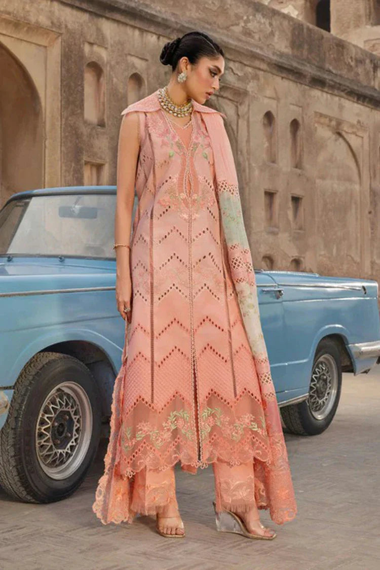 Picture of Saira Shakira - Bloom Luxury Lawn Collection - AMBRE-07A - Unstitched - Available at Raja Sahib
