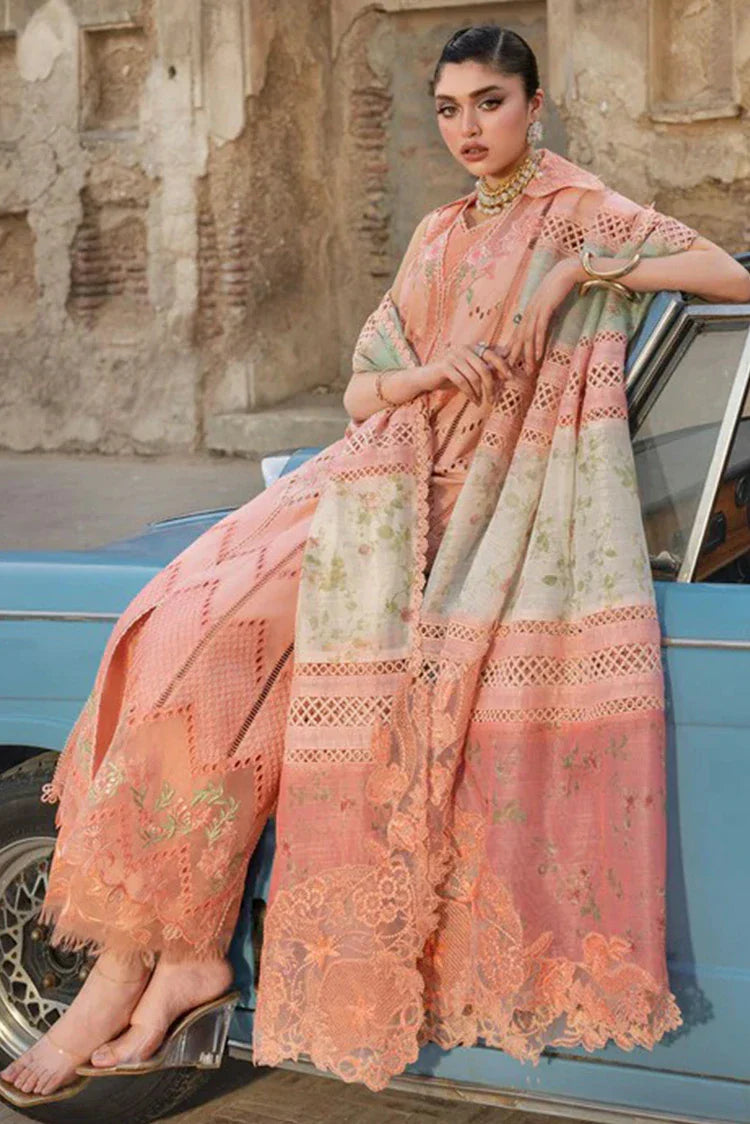 Picture of Saira Shakira - Bloom Luxury Lawn Collection - AMBRE-07A - Unstitched - Available at Raja Sahib