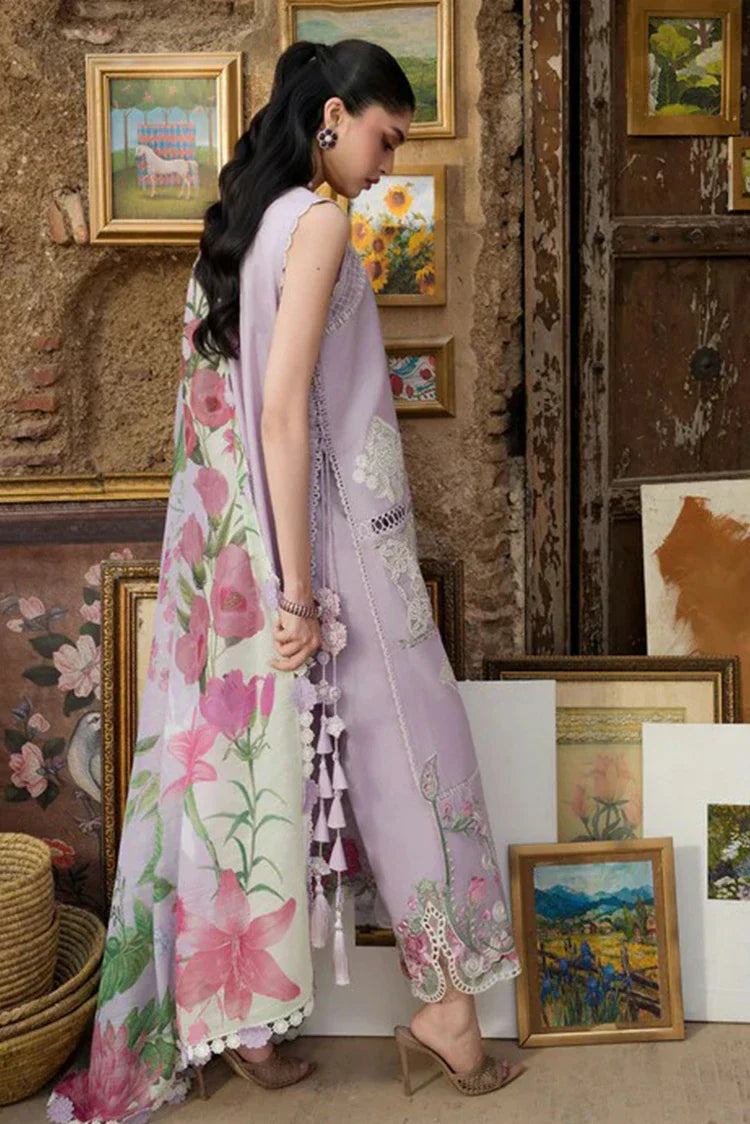 Picture of Saira Shakira - Bloom Luxury Lawn Collection - IRIS-08A - Unstitched - Available at Raja Sahib