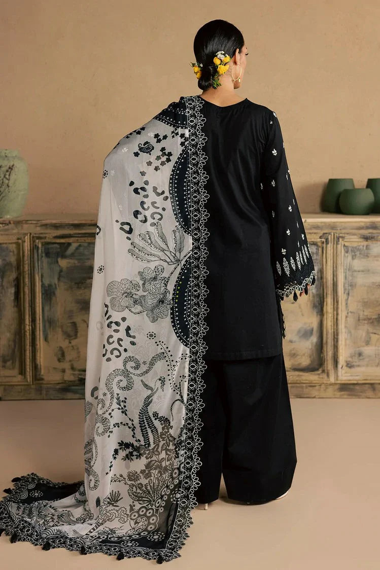 Picture of Nureh - Koyal Monochrome Lawn Collection - NE-264 - Unstitched - Available at Raja Sahib
