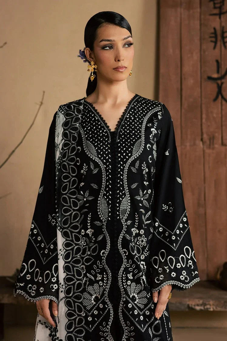 Picture of Nureh - Koyal Monochrome Lawn Collection - NE-265 - Unstitched - Available at Raja Sahib