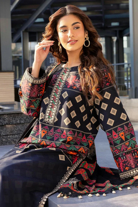 Charizma - Infinity Embroidered Printed Lawn Collection Vol 1 - IN6-03 - Unstitched