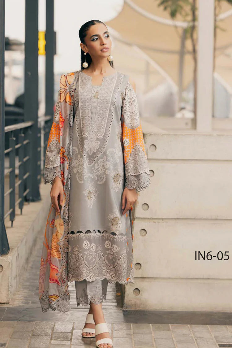 Picture of Charizma - Infinity Embroidered Printed Lawn Collection Vol 1 - IN6-05 - Unstitched - Available at Raja Sahib