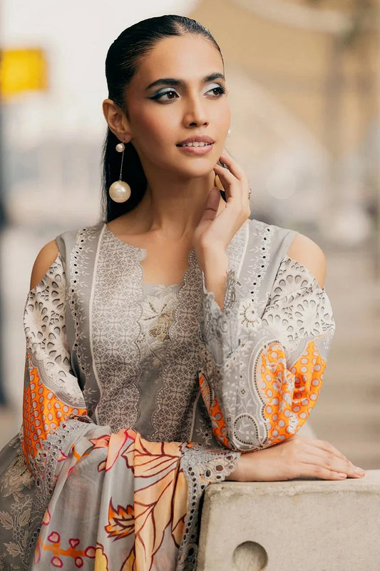 Picture of Charizma - Infinity Embroidered Printed Lawn Collection Vol 1 - IN6-05 - Unstitched - Available at Raja Sahib