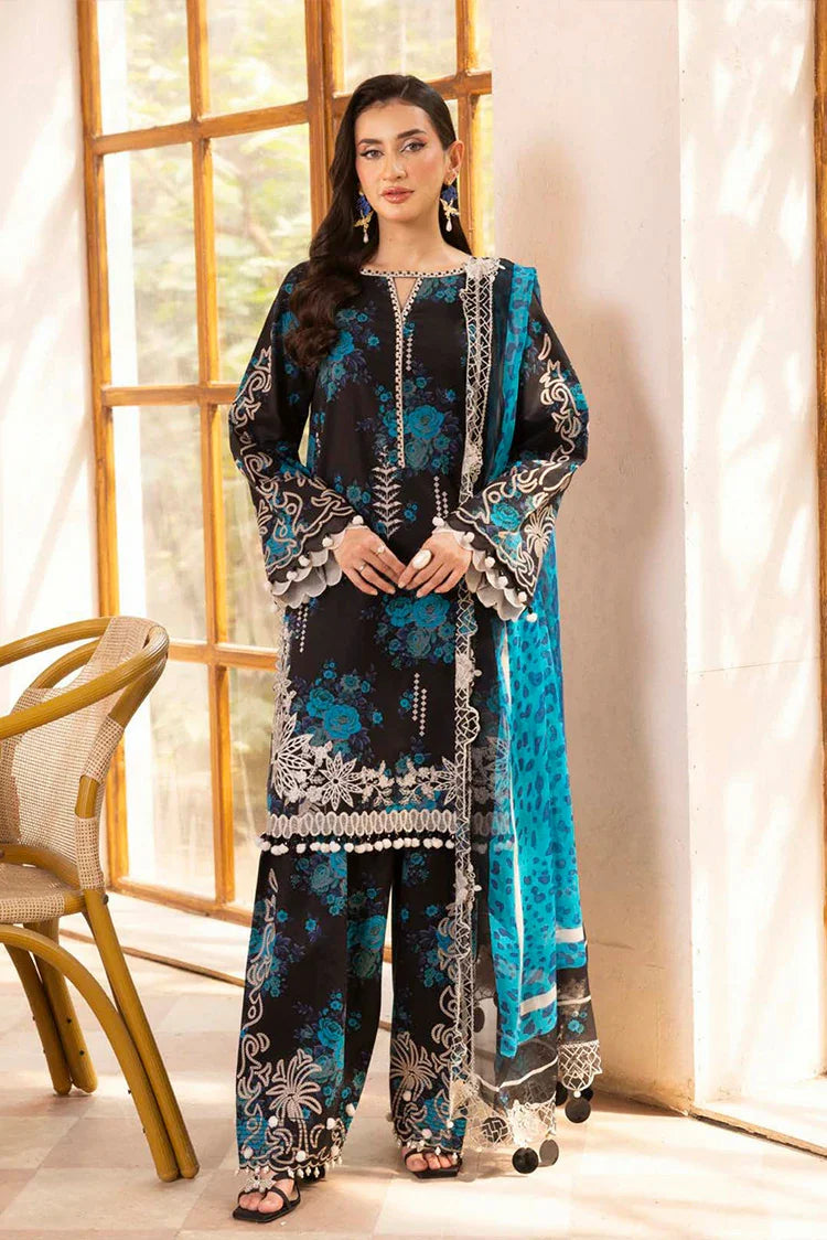 Picture of Charizma - Infinity Embroidered Printed Lawn Collection Vol 1 - IN6-06 - Unstitched - Available at Raja Sahib
