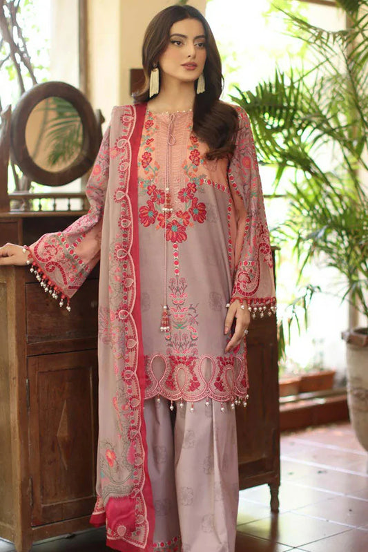 Picture of Charizma - Infinity Embroidered Printed Lawn Collection Vol 1 - IN6-07 - Unstitched - Available at Raja Sahib