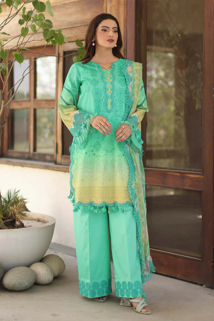 Picture of Charizma - Infinity Embroidered Printed Lawn Collection Vol 1 - IN6-08 - Unstitched - Available at Raja Sahib