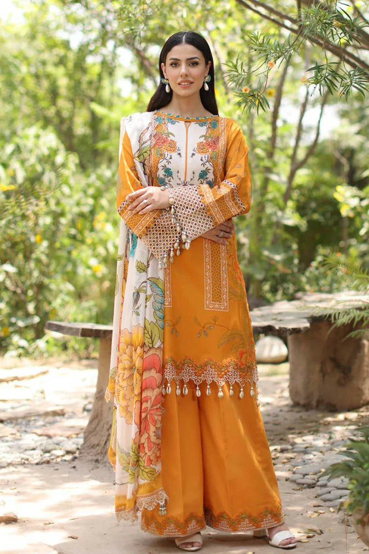 Charizma - Infinity Embroidered Printed Lawn Collection Vol 1 - IN6-09 - Unstitched