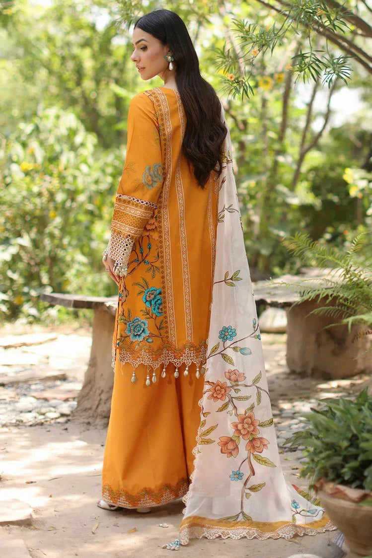 embroidered printed lawn dresses EMBROIDERED PRINTED LAWN SF-4129
