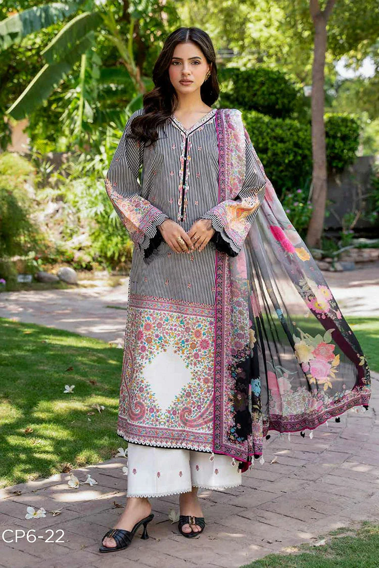 Picture of Charizma - C Prints Printed Lawn Collection Vol 3 - CP6-22 - Unstitched - Available at Raja Sahib