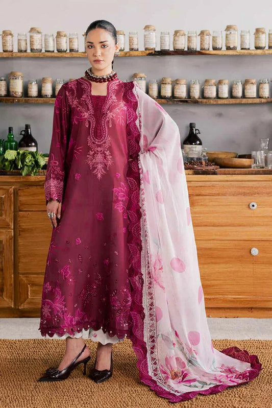 Nureh - Daily Delights Embroidered And Printed Lawn Collection Vol 2 - DD-33 - Unstitched