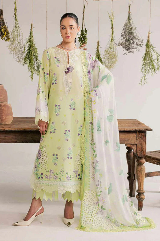 Nureh - Daily Delights Embroidered And Printed Lawn Collection Vol 2 - DD-34 - Unstitched