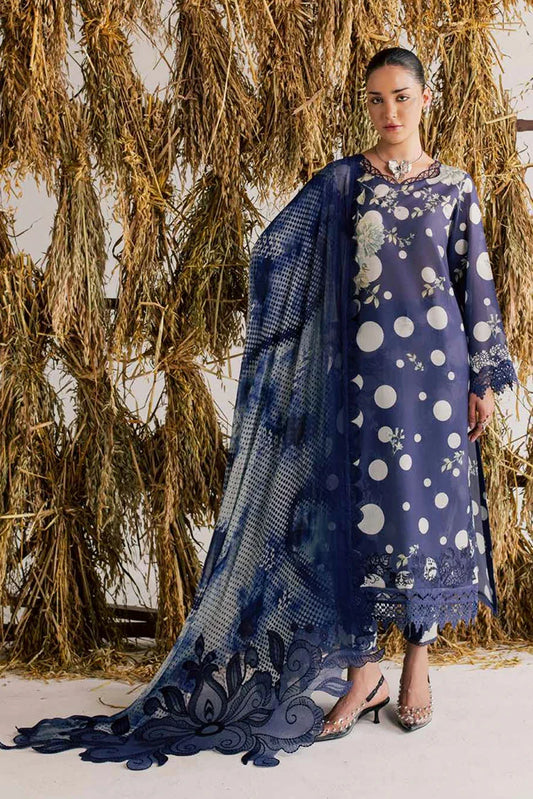 Nureh - Daily Delights Embroidered And Printed Lawn Collection Vol 2 - DD-37 - Unstitched