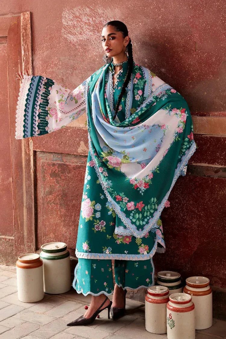 Picture of Republic Womenswear - Neoma Summer Prints Vol 2 - SP-06 Gulbano - Unstitched - Available at Raja Sahib