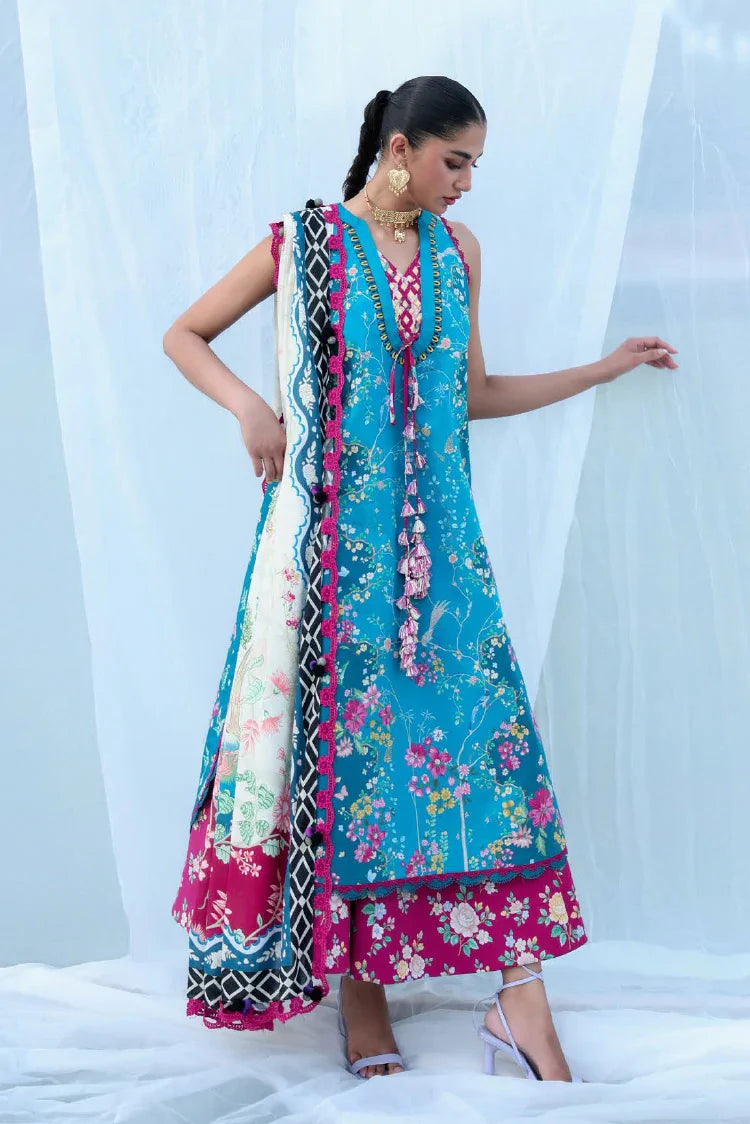 Picture of Republic Womenswear - Neoma Summer Prints Vol 2 - SP-09 Roshan - Unstitched - Available at Raja Sahib