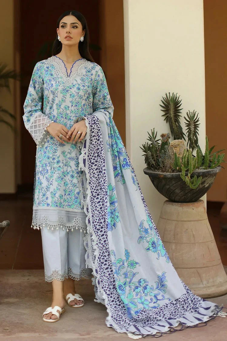Charizma - Range Embroidered Printed Lawn Collection Vol 1 - RN6-03 - Unstitched