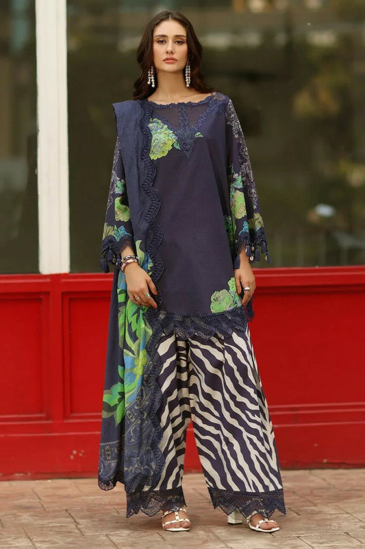 Charizma - Range Embroidered Printed Lawn Collection Vol 1 - RN6-07 - Unstitched