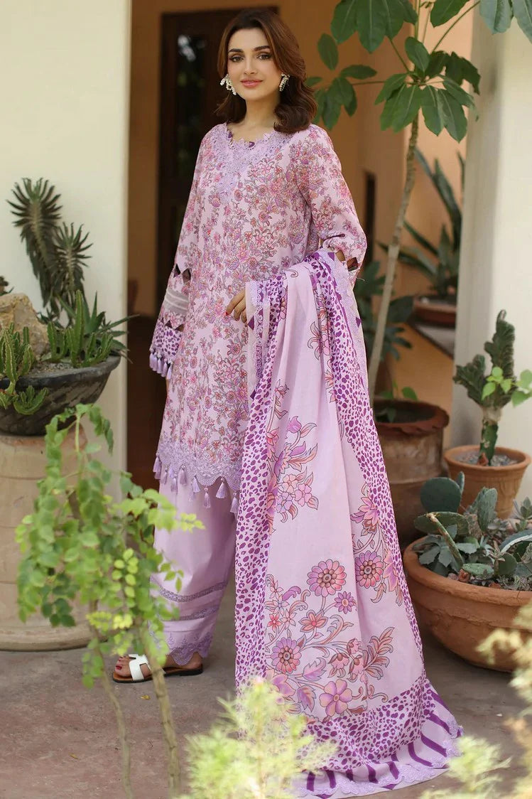 Charizma - Range Embroidered Printed Lawn Collection Vol 1 - RN6-08 - Unstitched