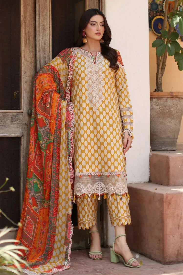 Range Embroidered Printed Lawn Collection Vol 1