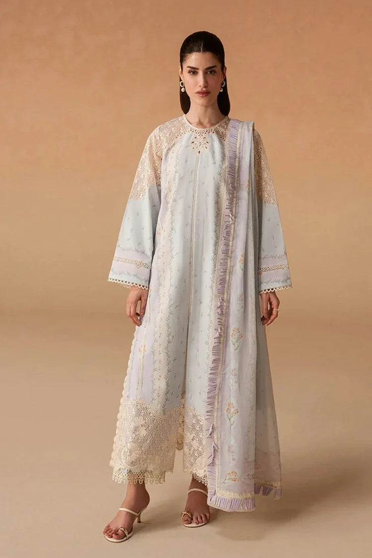 Afrozeh - Haze Summer Edit - 108-Sunnival Blue - Unstitched