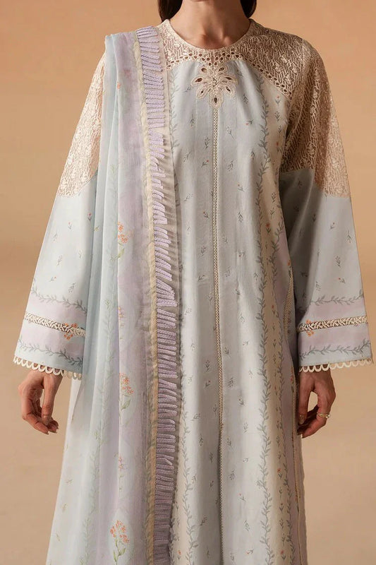 Afrozeh - Haze Summer Edit - 108-Sunnival Blue - Unstitched