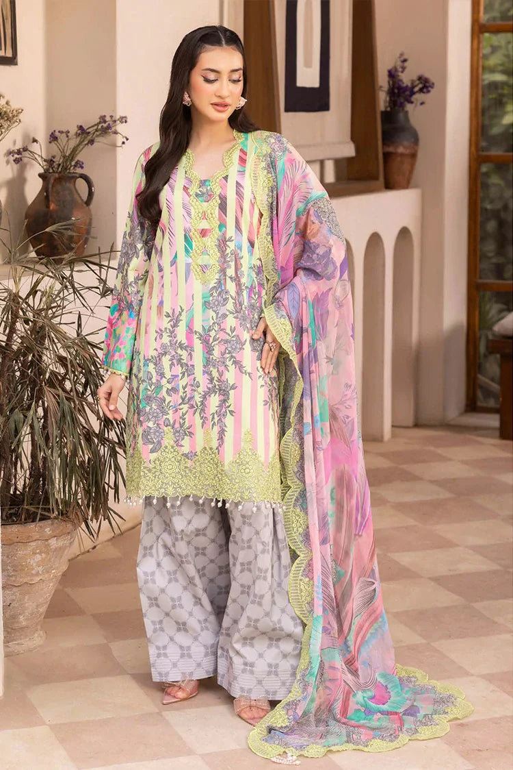 Picture of Charizma - Embroidered Lawn Spring Summer Edit Vol 3 - CH6-16 - Unstitched - Available at Raja Sahib