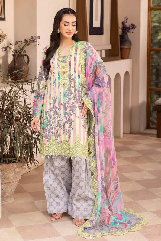 Picture of Charizma - Embroidered Lawn Spring Summer Edit Vol 3 - CH6-16 - Unstitched - Available at Raja Sahib