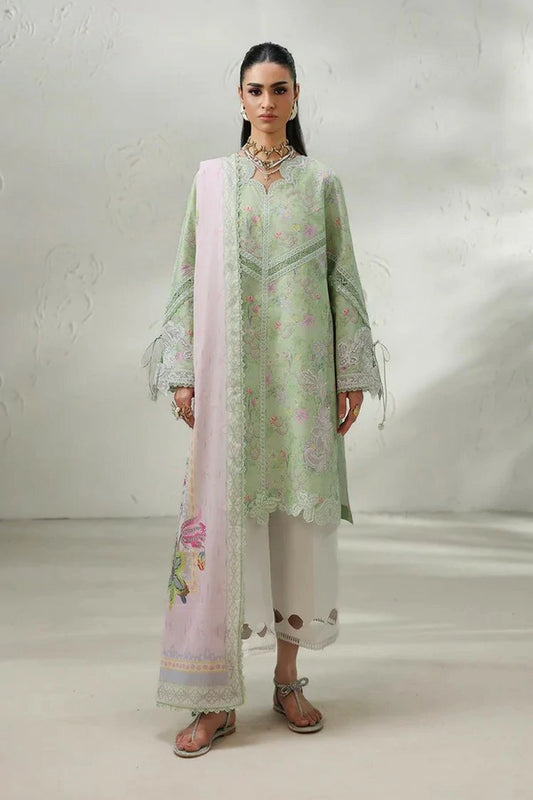 Qalamkar - Qprints Summer Prints Collection Drop 2 - QQP-01 (A) TALYA - Unstitched