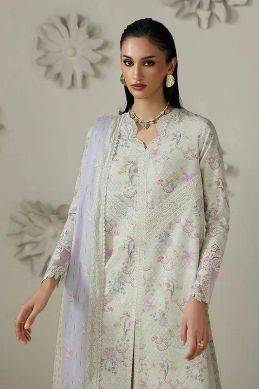 Qalamkar - Qprints Summer Prints Collection Drop 2 - QQP-01 (B) AMEENA - Unstitched