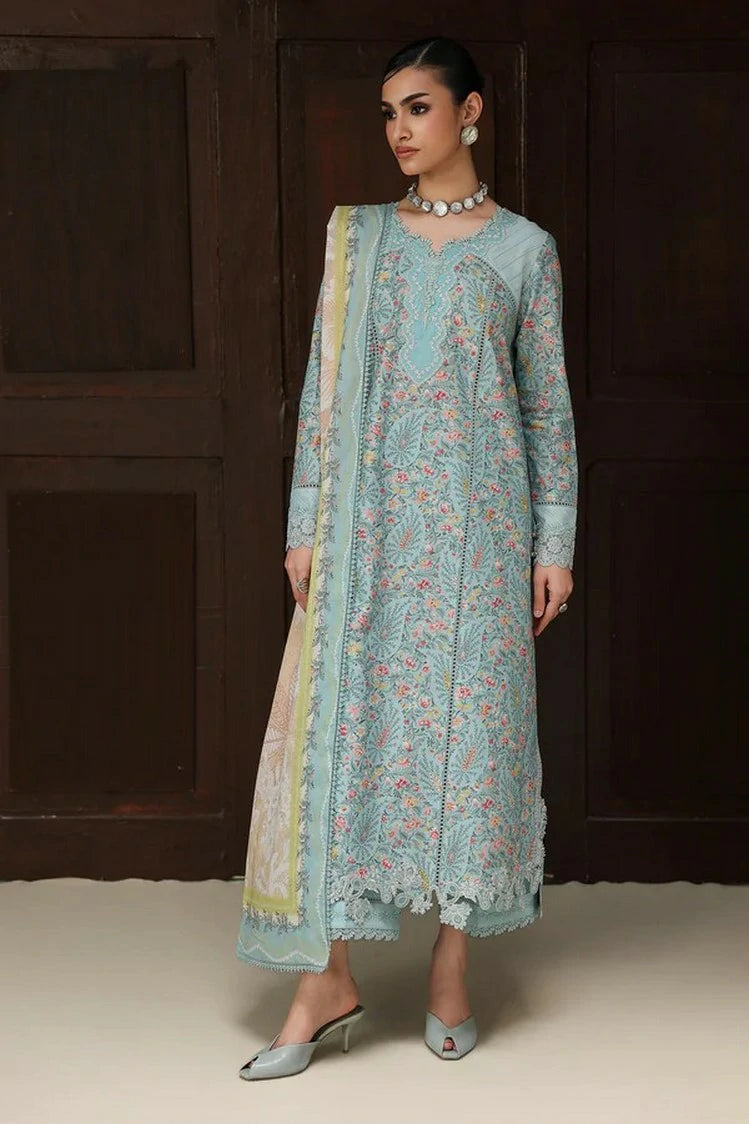 Qalamkar - Qprints Summer Prints Collection Drop 2 - QQP-04 (A) NAZIA - Unstitched