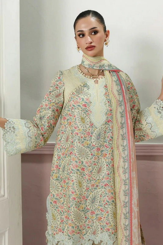 Qalamkar - Qprints Summer Prints Collection Drop 2 - QQP-04 (B) ZAYRA - Unstitched