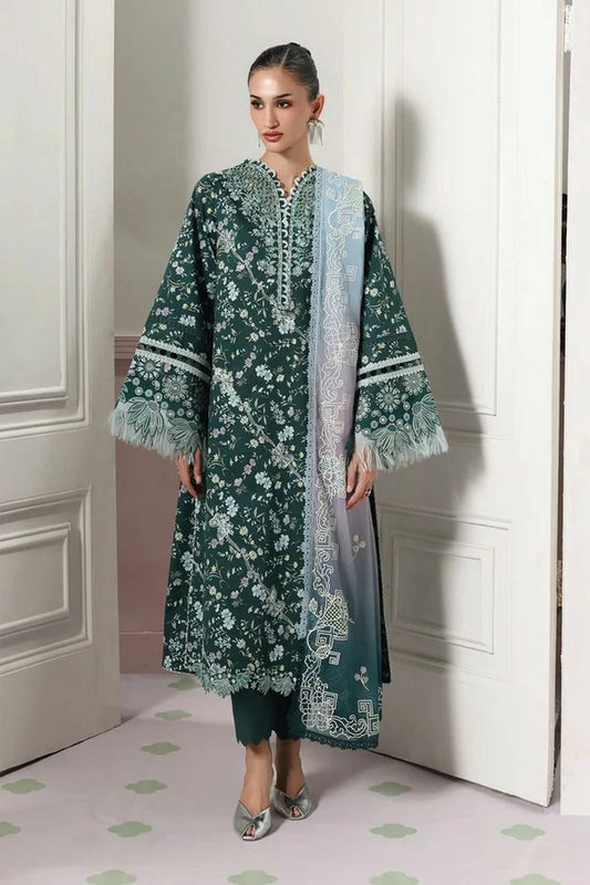 Qalamkar - Qprints Summer Prints Collection Drop 2 - QQP-09 (B) DIANE - Unstitched