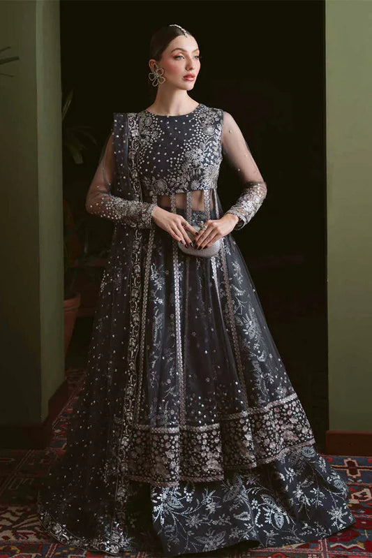 Nureh - Elaya Luxury Chiffon Collection Vol 2 - NEL-90 - Unstitched