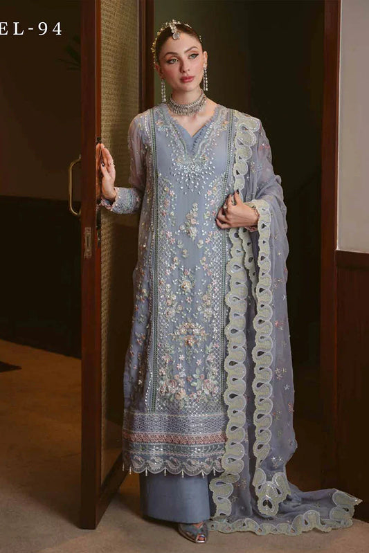 Nureh - Elaya Luxury Chiffon Collection Vol 2 - NEL-94 - Unstitched