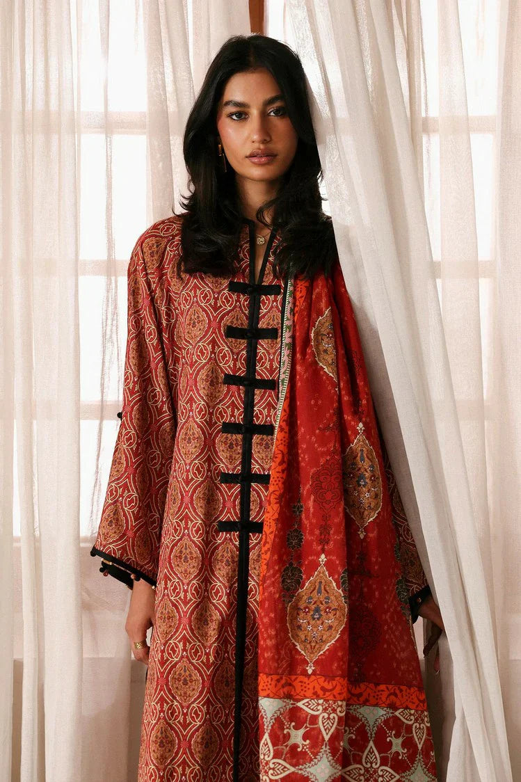 Picture of Zaha - Amaya Printed Lawn Collection - ZAREEN (APL26-10) - Unstitched - Available at Raja Sahib