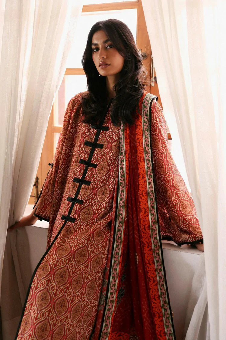 Picture of Zaha - Amaya Printed Lawn Collection - ZAREEN (APL26-10) - Unstitched - Available at Raja Sahib