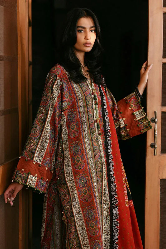 Zaha - Amaya Printed Lawn Collection - RAYA (APL26-01) - Unstitched