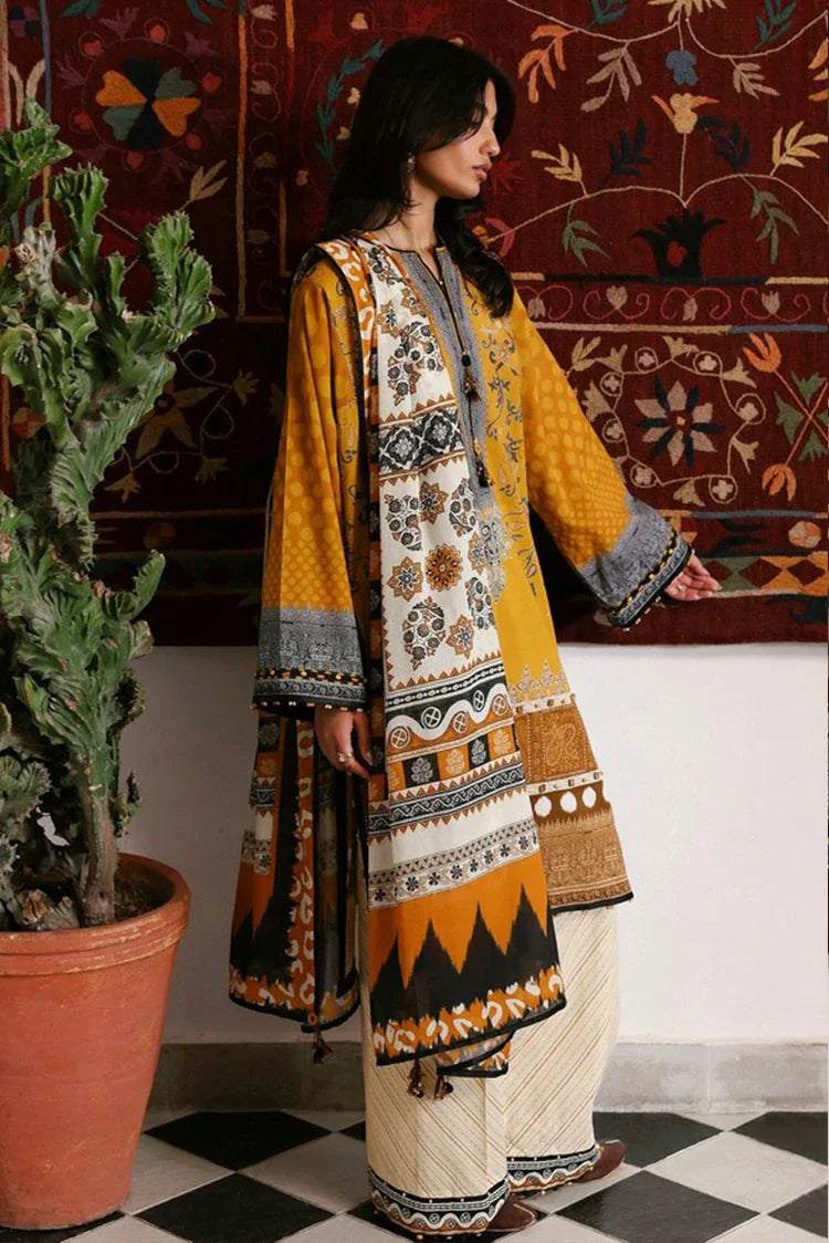 Picture of Zaha - Amaya Printed Lawn Collection - ZIVA (APL26-02) - Unstitched - Available at Raja Sahib